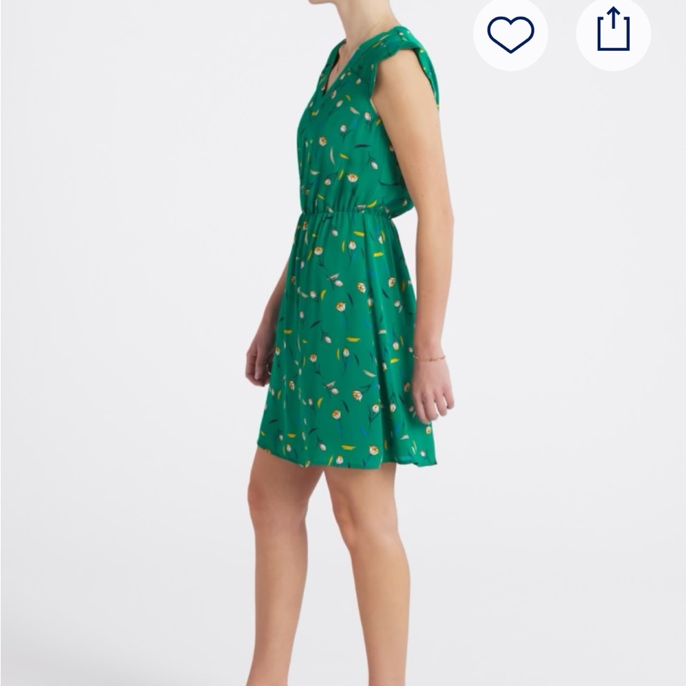 41 Hawthorn Emerald Floral Mini Dress
